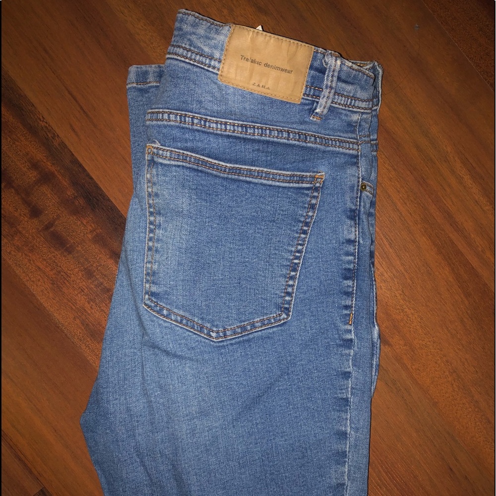 Zara high waisted jeans